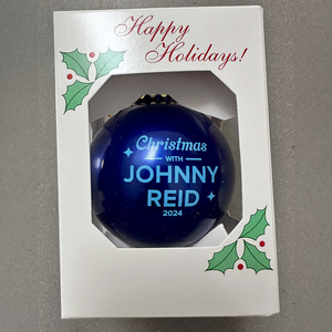 Christmas with Johnny Reid Ball Ornament