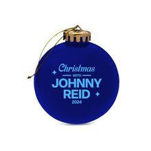 Load image into Gallery viewer, Christmas with Johnny Reid Ball Ornament