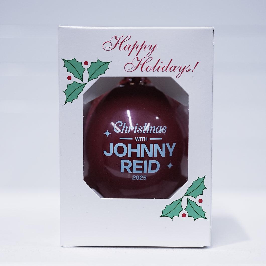 Christmas with Johnny Reid 2025 Christmas Ball Ornament
