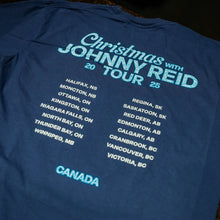 Load image into Gallery viewer, 'Christmas with Johnny Reid' 2025 Unisex Tour Tshirt