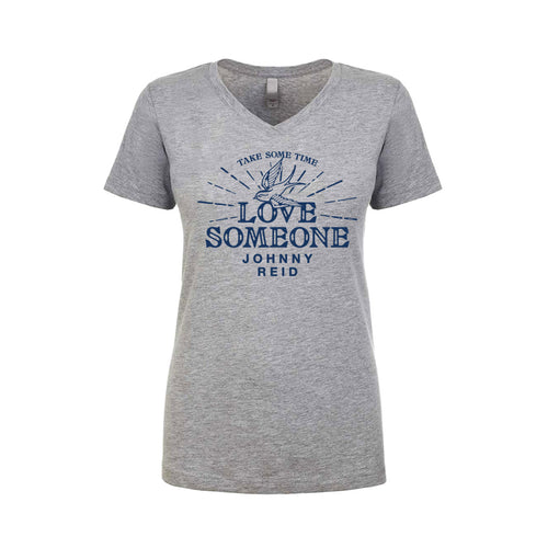Women's Love Someone V-Neck T-shirt