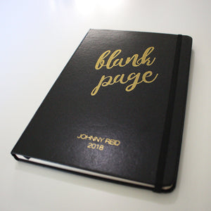 Blank Page Notebook